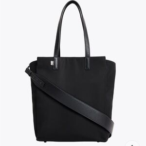 BEIS Black Tote Bag with Strap